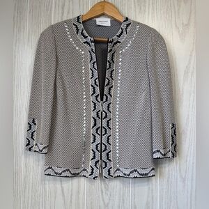 Stizzoli Made in Italy Textured Knit Jacket – Tag 40 (US Small) – LNC